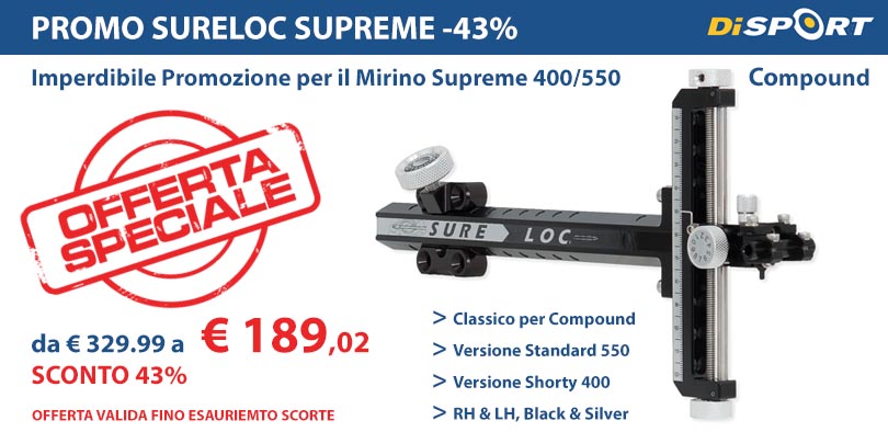OFFERTA MIRINO SURELOC SUPREME COMPOUND